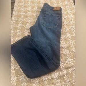 American Eagle Men's Air flex + Stretch Straight Jeans, Medium Wash, 34X31